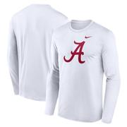 Alabama Nike Legend Primary Logo Long Sleeve Tee